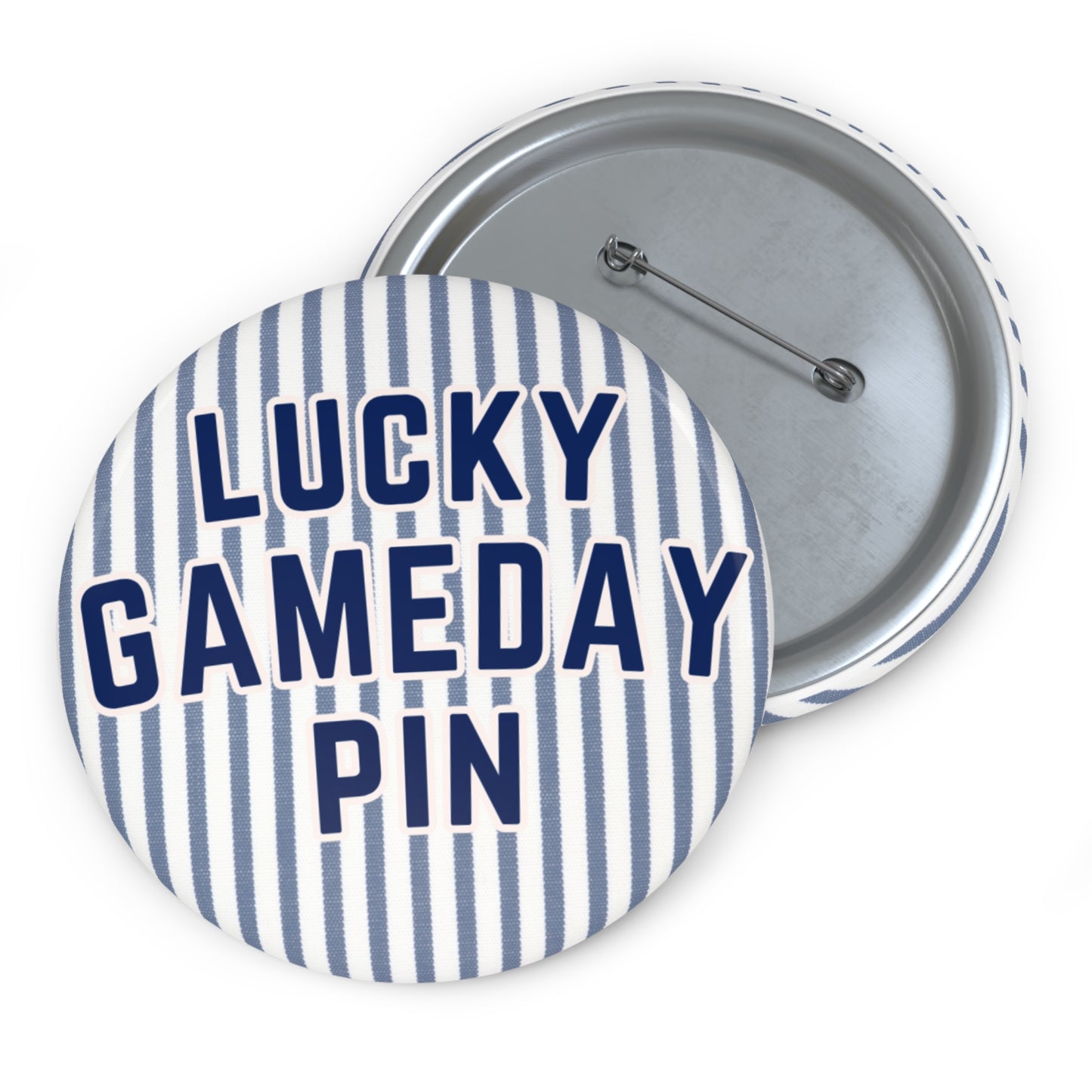 Striped Lucky Gameday Pin