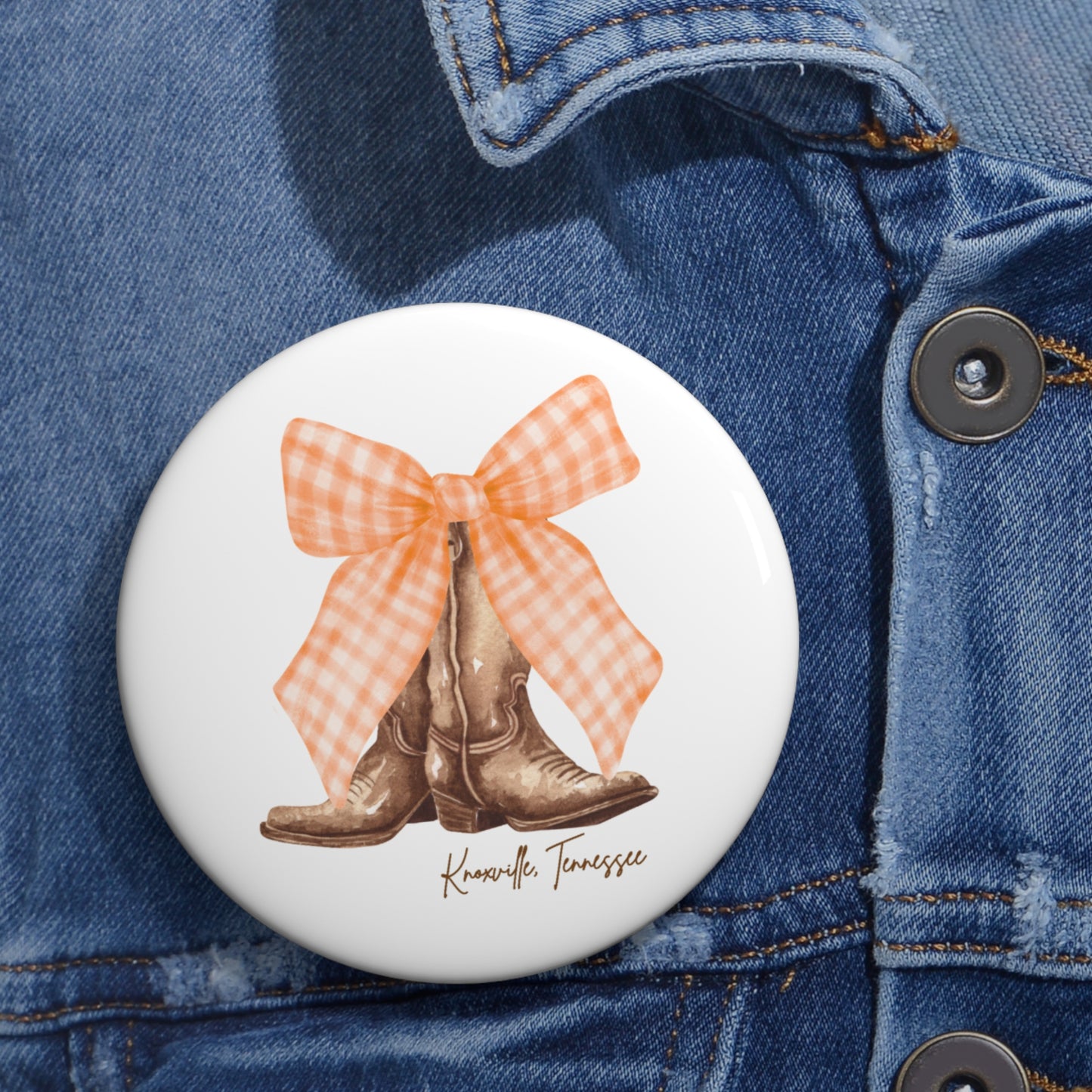 Bow & Boots Knoxville Pin