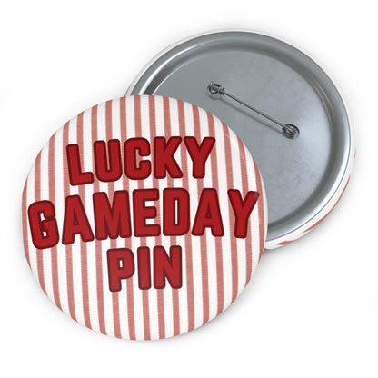 Striped Lucky Gameday Pin