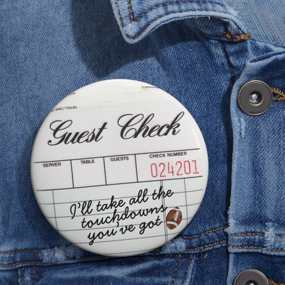 Guest Check Touchdown Lover Pin