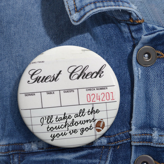 Guest Check Touchdown Lover Pin