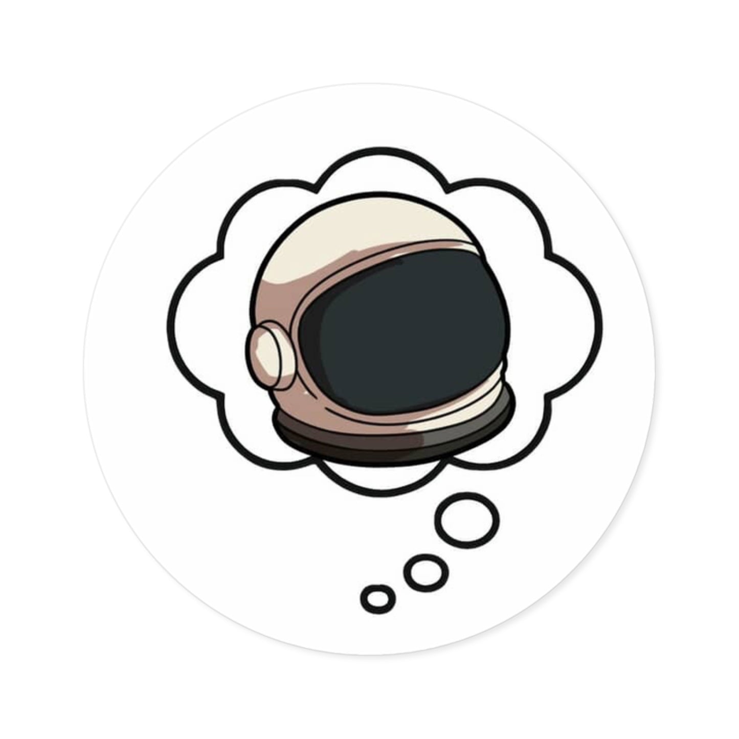 Chasing Hats Kids Astronaut Sticker