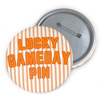 Striped Lucky Gameday Pin